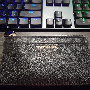 Michael Kors Black Leather Wallet